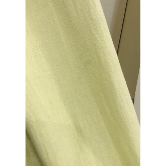 Love Whit Whitney Port Citron Green Ruffle Blouse Size Small MSRP $158 - Picture 7 of 9